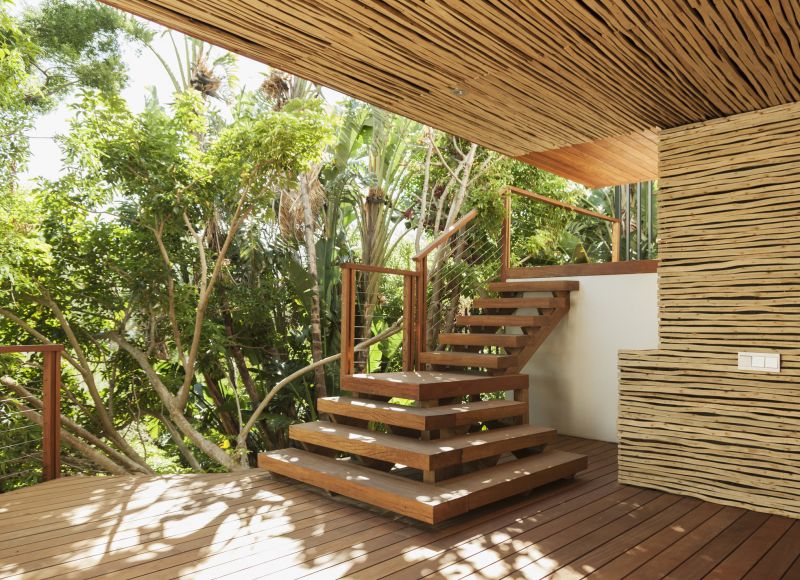 Wooden Stairs Installation